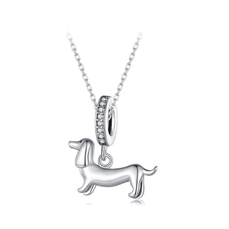 Dachshund Pendant Necklace
