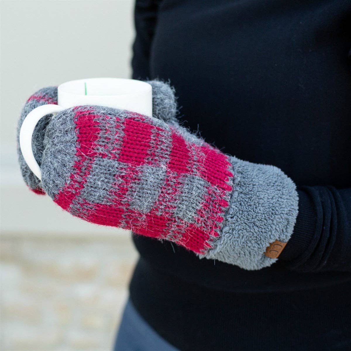 CC Buffalo Plaid Unisex Mittens