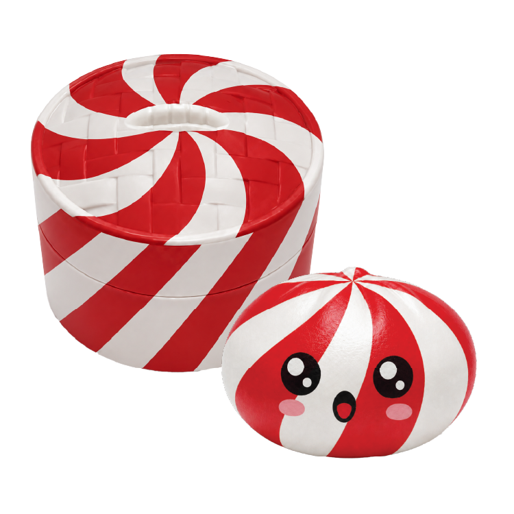 Mini Squishy Christmas Dumplings Toy