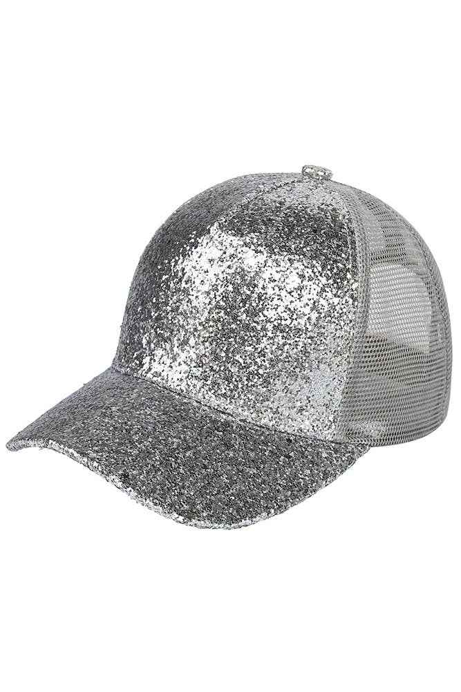 Hana - C.C Glitter Trucker Cap
