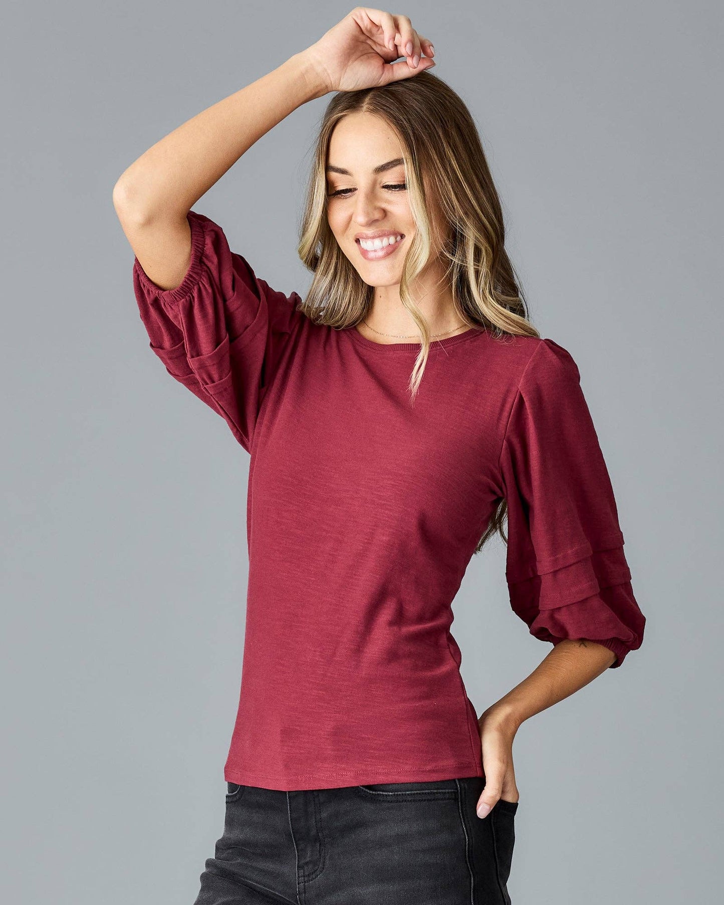 Adagio Half-Sleeved Top