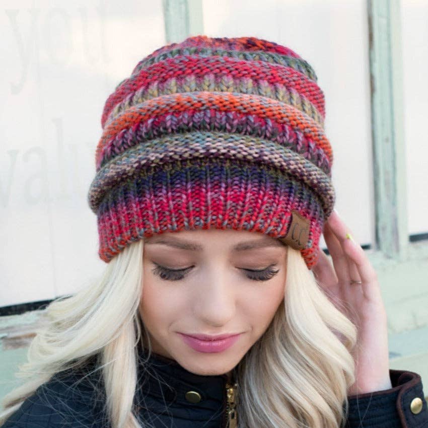CC Comfy Striped Beanie