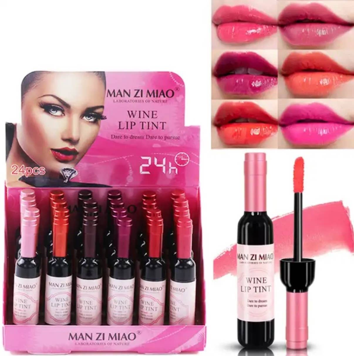 Wine Bottle shape Lip Tint