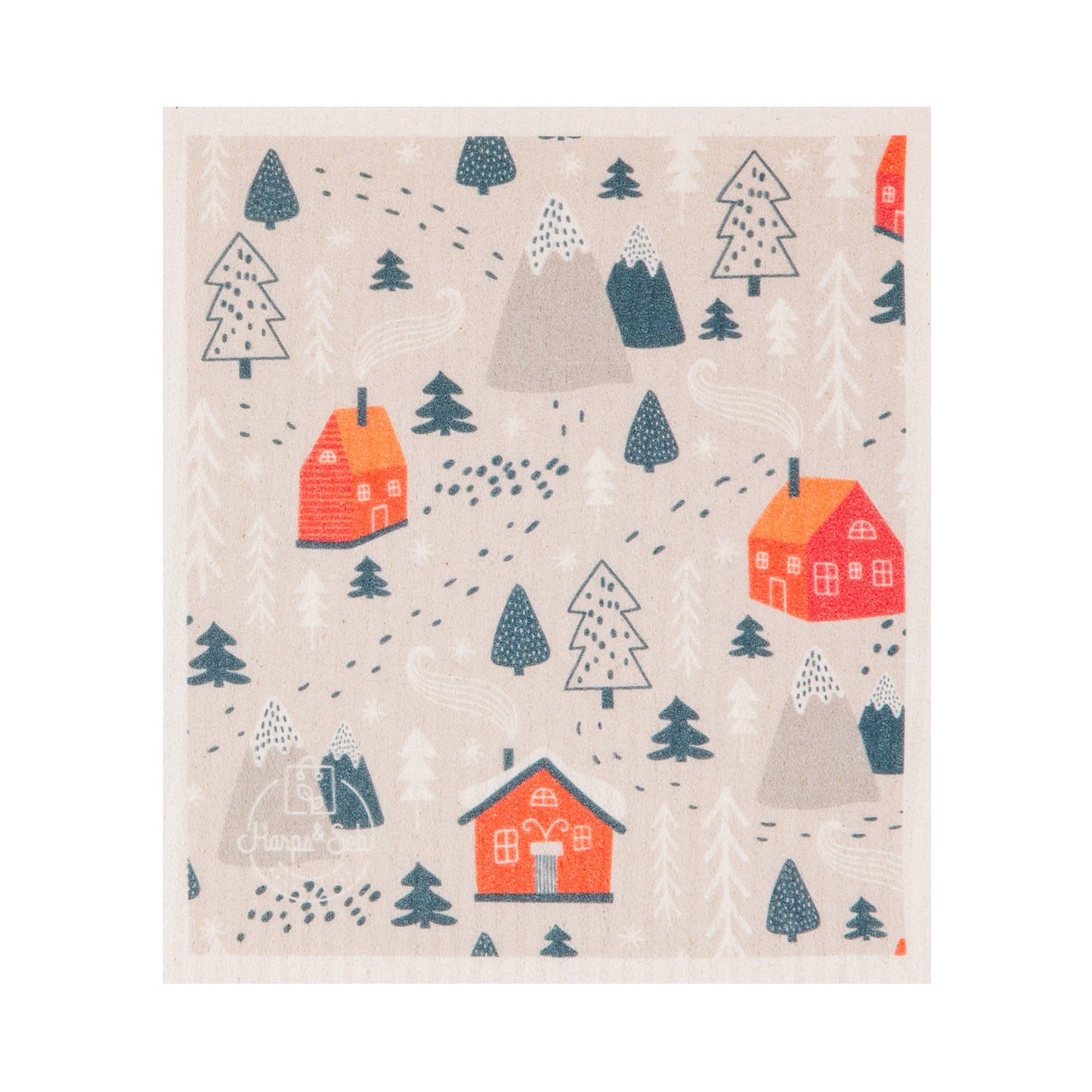 Harps & Seb Swedish Dishcloths - 5 Pack - Mystic Forest