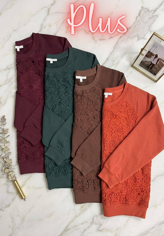 Flower Patch Top - Plus