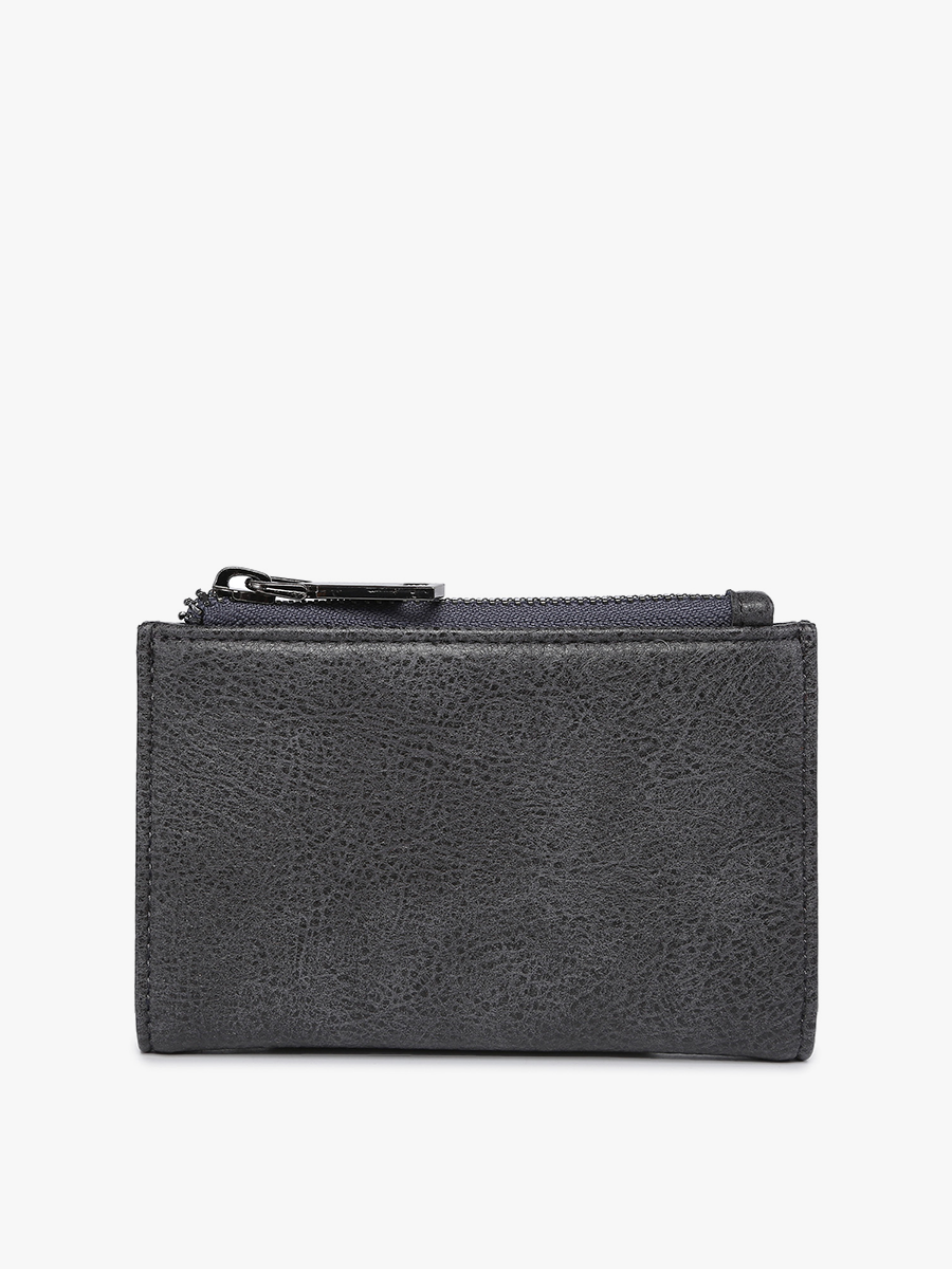 Zara RFID Zip-Top Wallet - Threads Boutique
