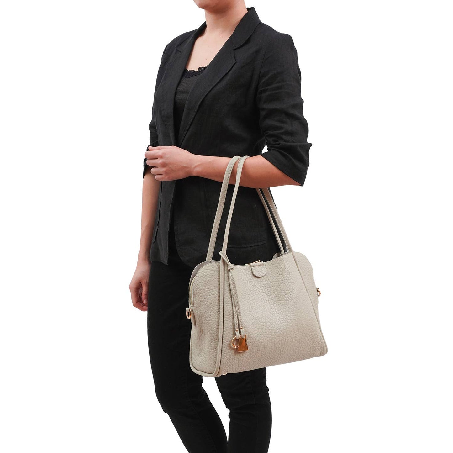 Sandi 3 Compartment Satchel