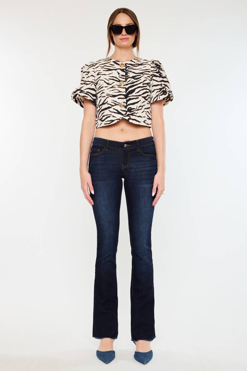 Kan Can Low Rise Bootcut Jeans