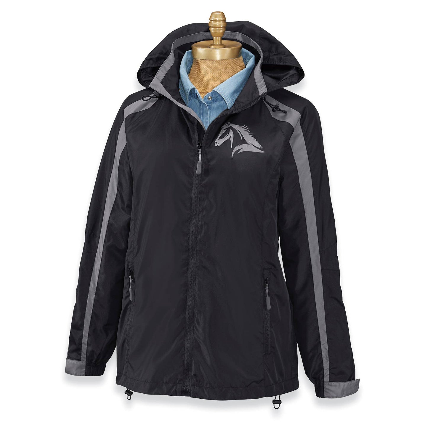 Horse Print Windbreaker