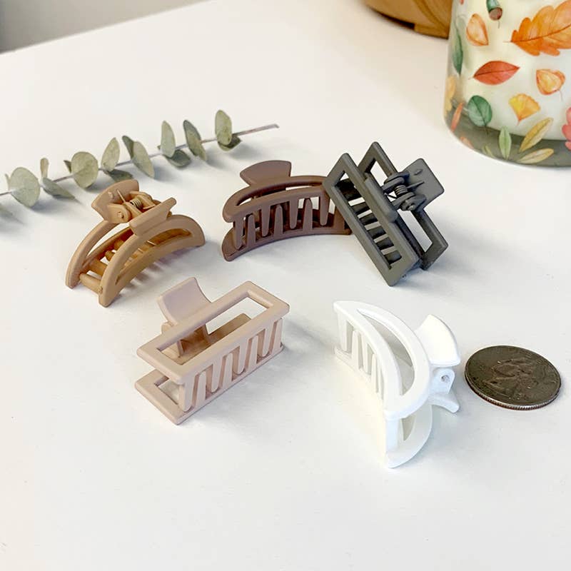 Small hair Claw Clips