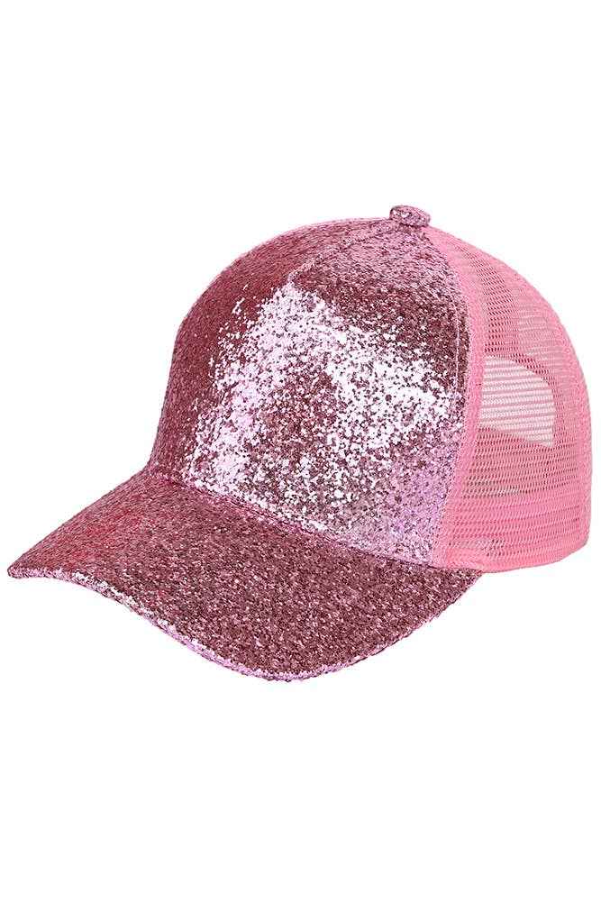 Hana - C.C Glitter Trucker Cap