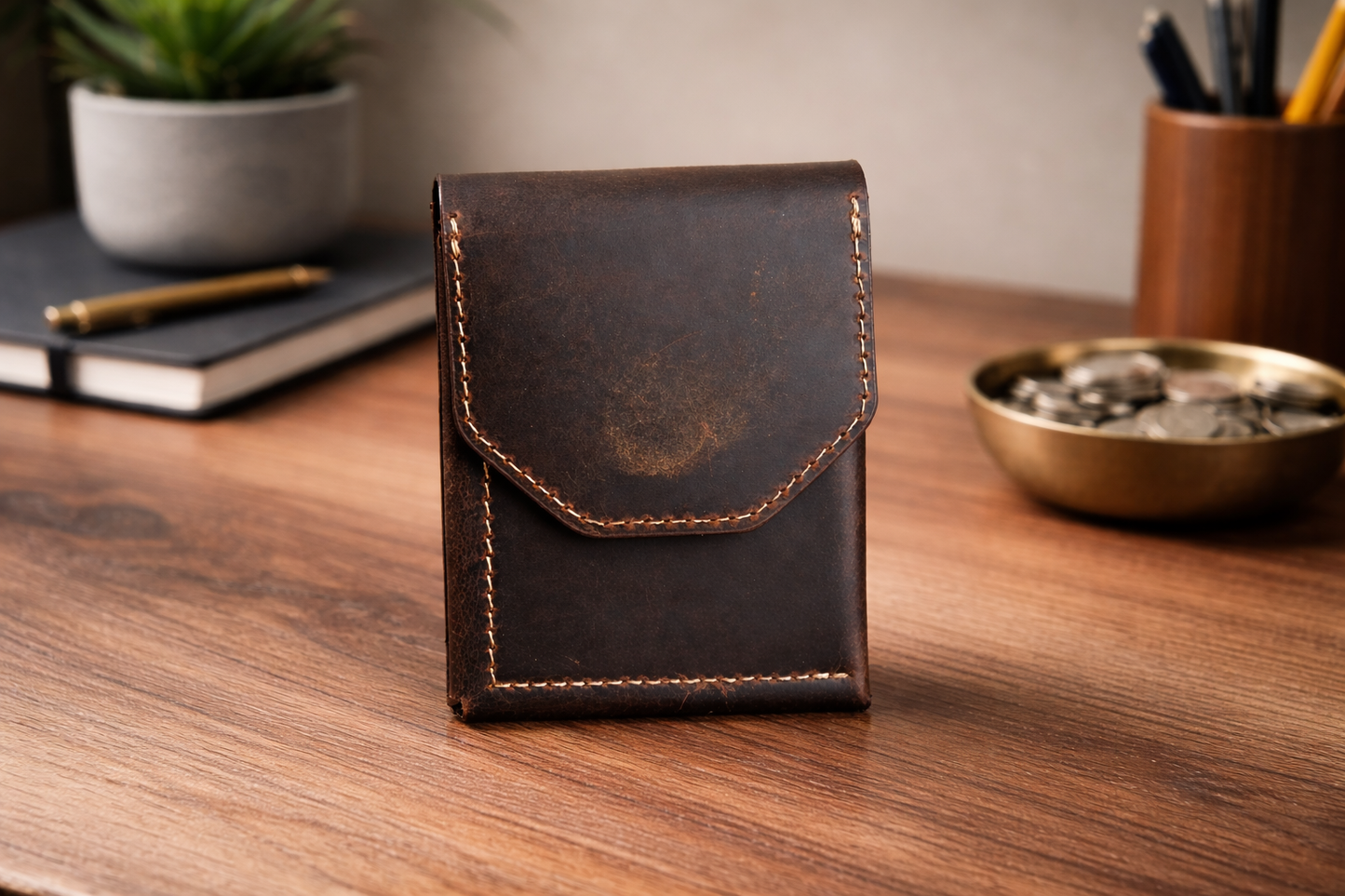 Leather Cash Wallet