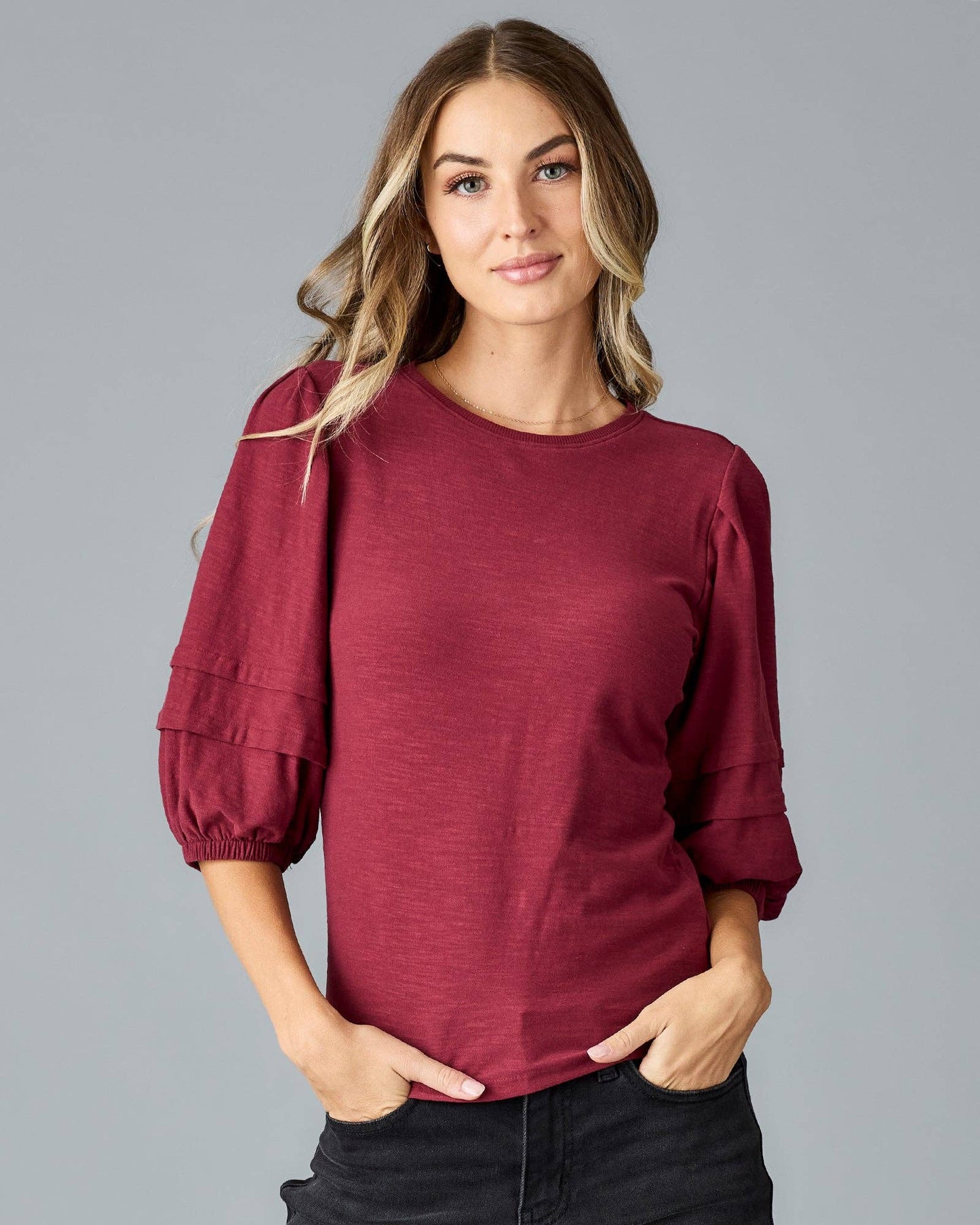 Adagio Half-Sleeved Top