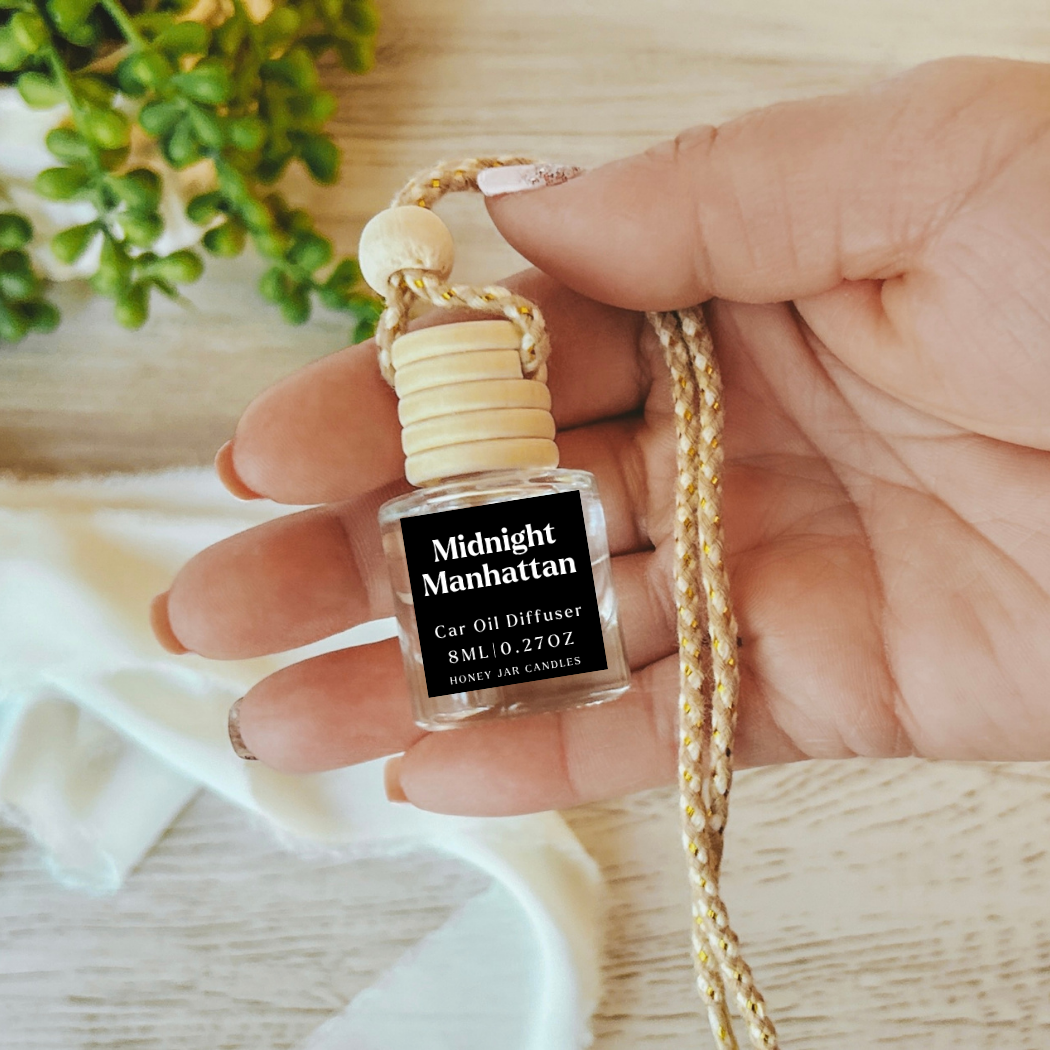 Hanging Car Diffusers | Midnight in Manhattan - Threads Boutique