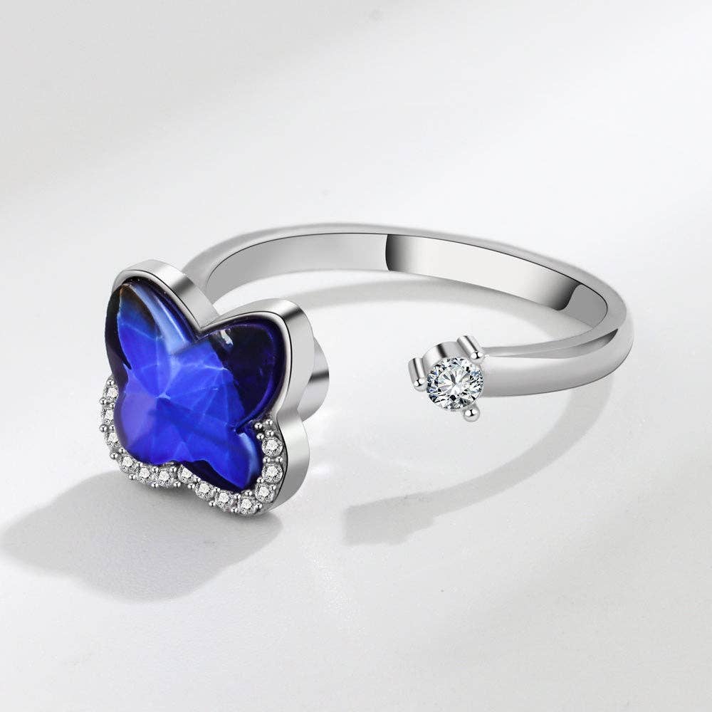 Butterfly Fidget Spinner Ring