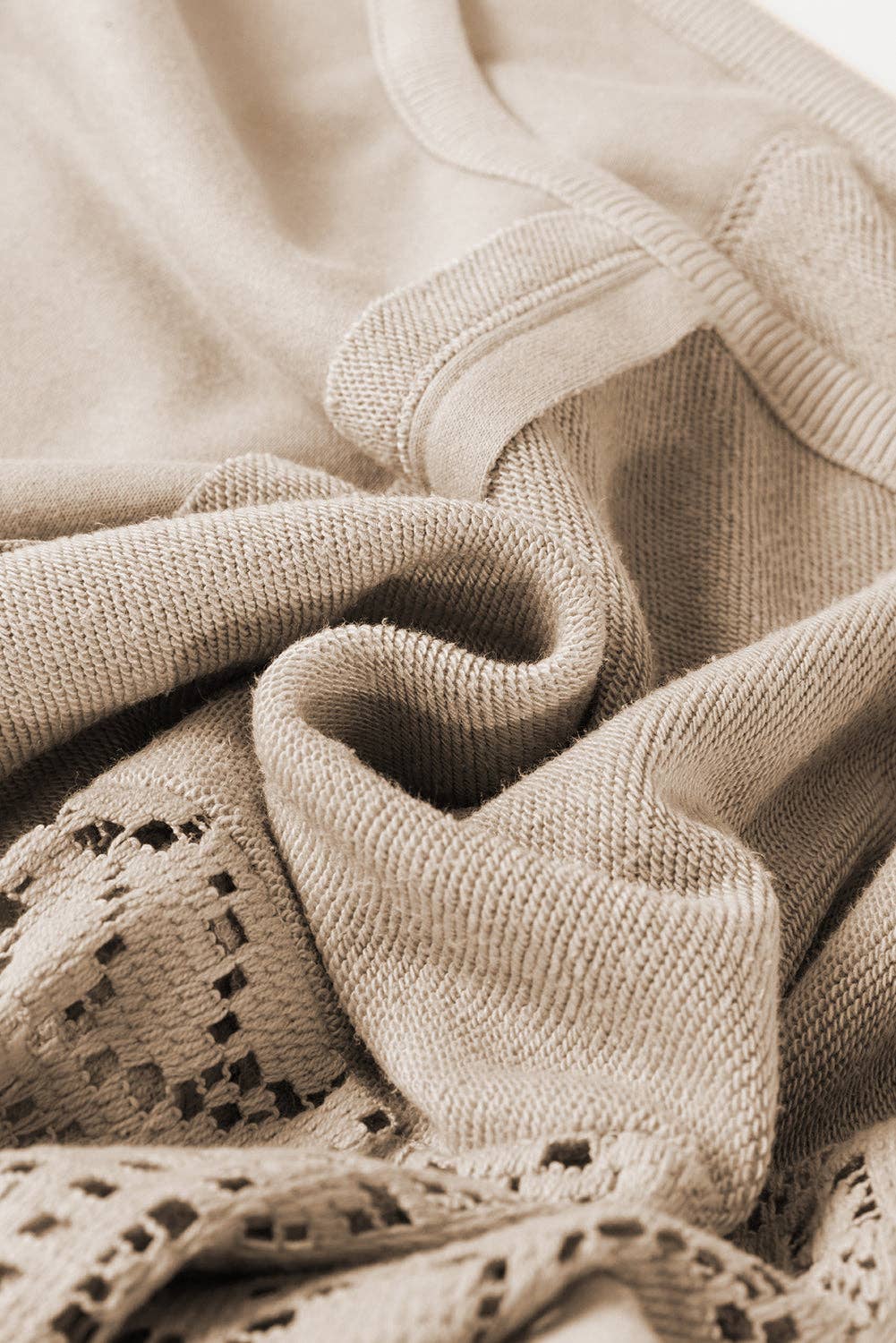 Knit Crochet Pullover