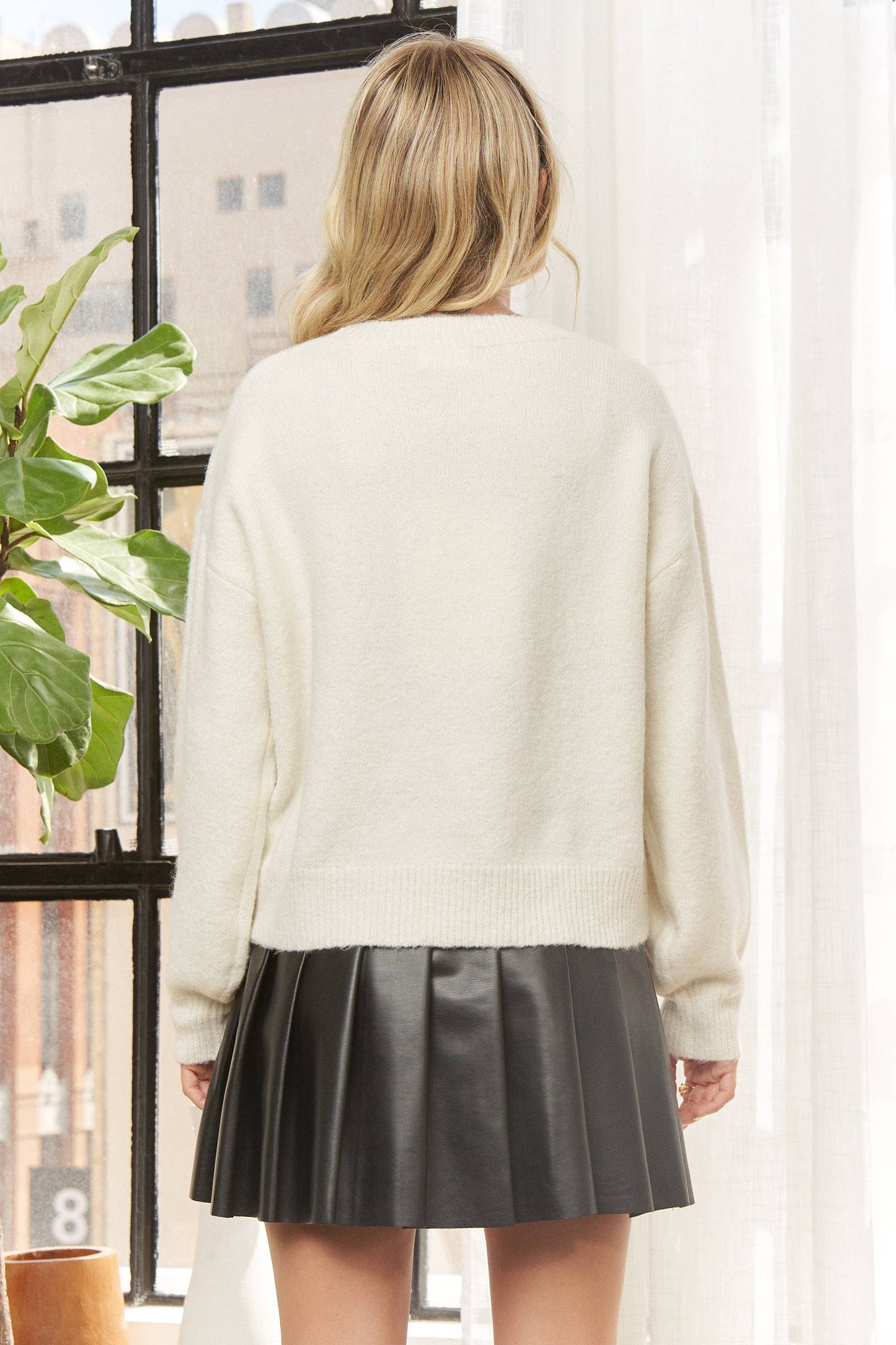 Sequin Sweater - Threads Boutique