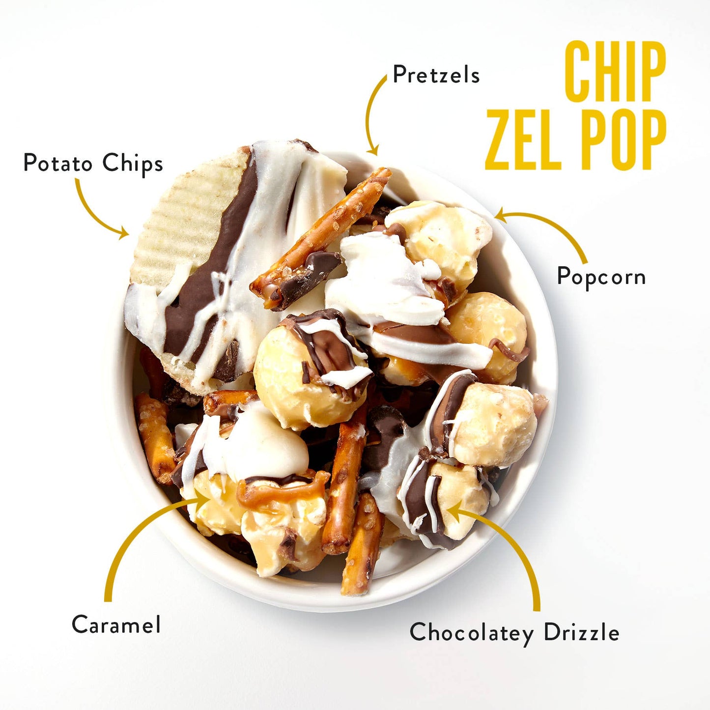 Chip Zel Pop | Caramel Popcorn Chips - Threads Boutique