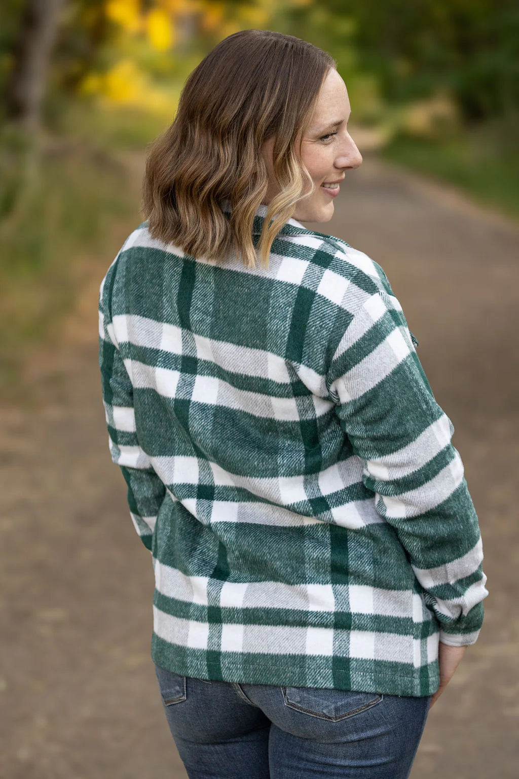 Norah Plaid Shacket