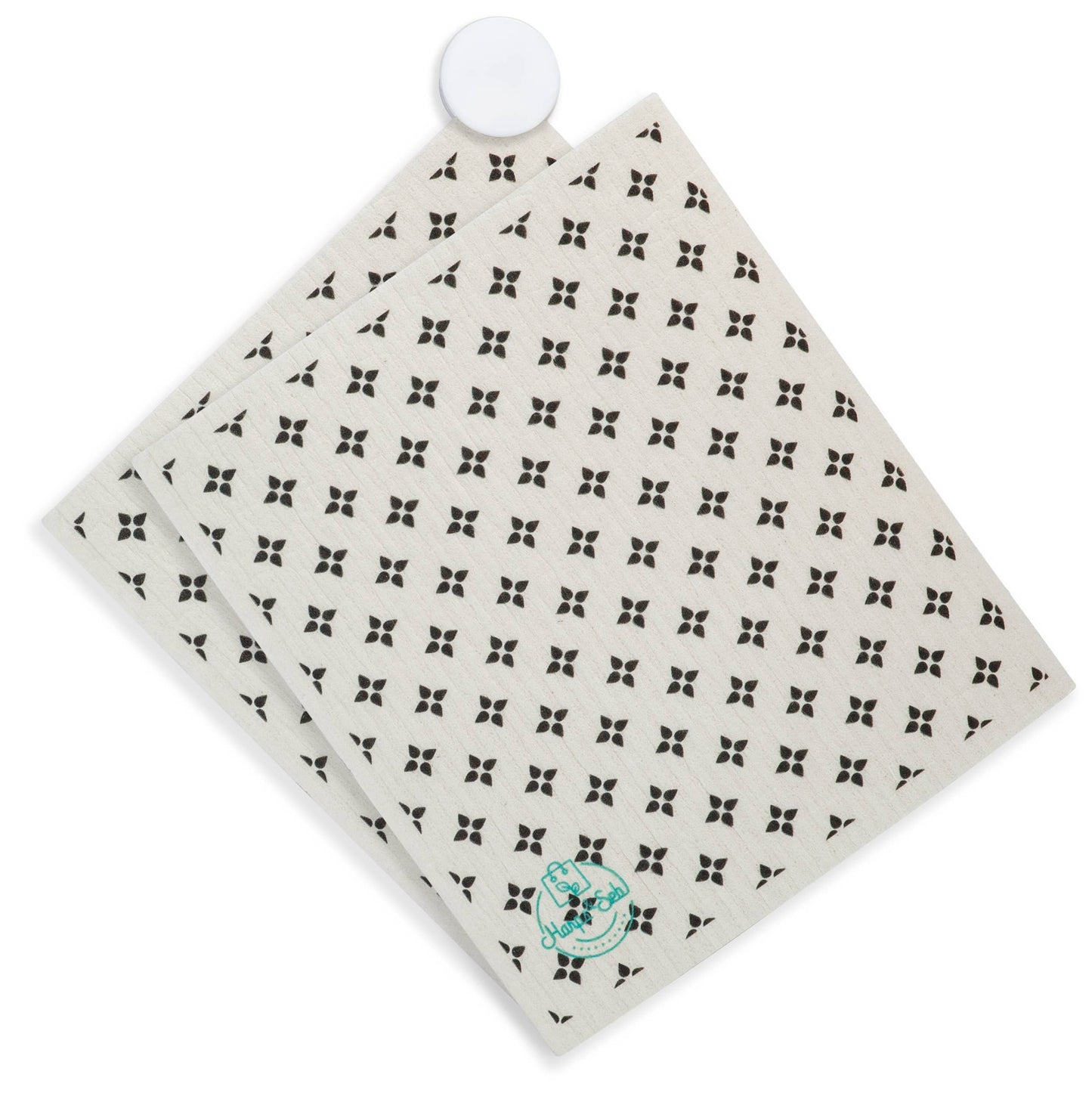 Swedish Dishcloths - 6 Pack - Black Tie
