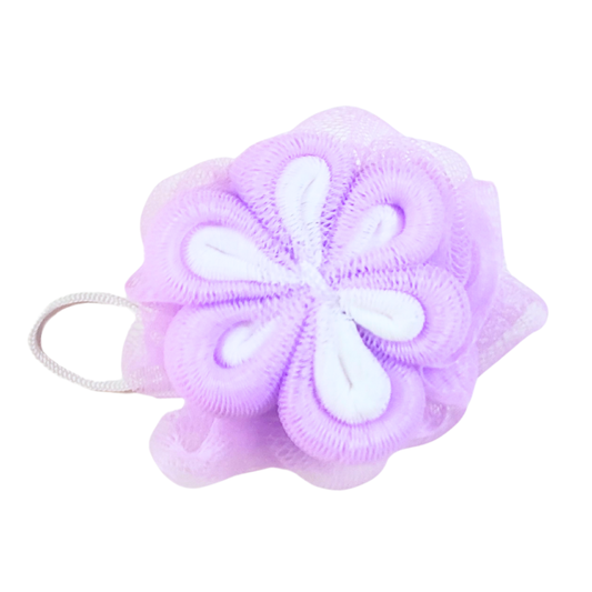 Flower Loofah-Bath & Shower Pouf