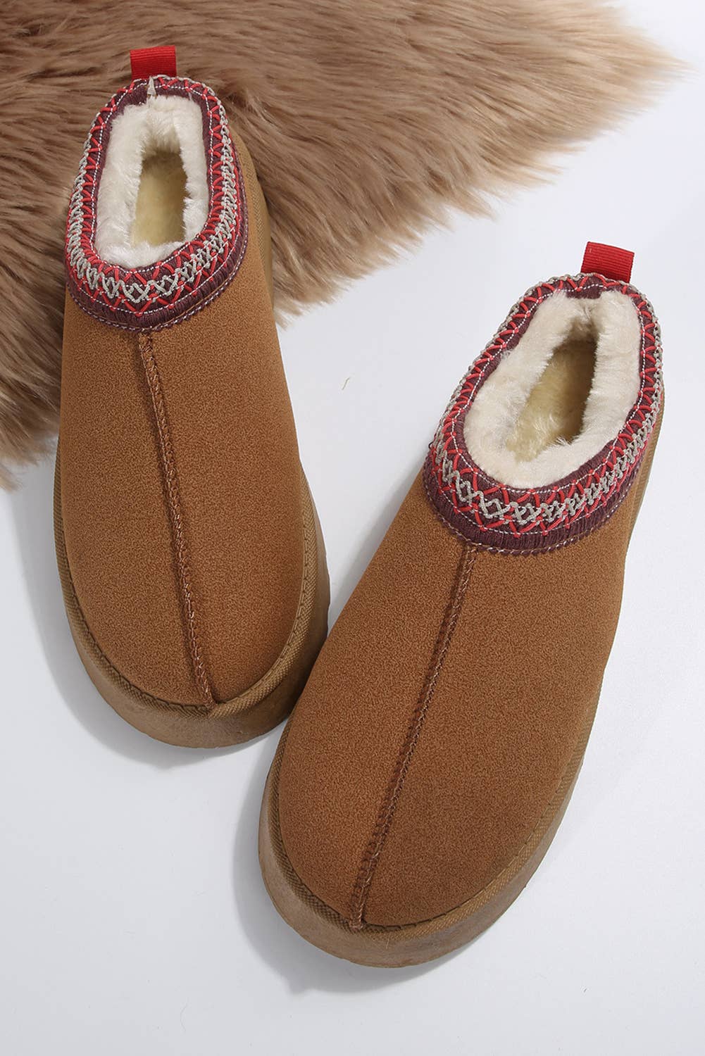 Suede Plush Lined Boots