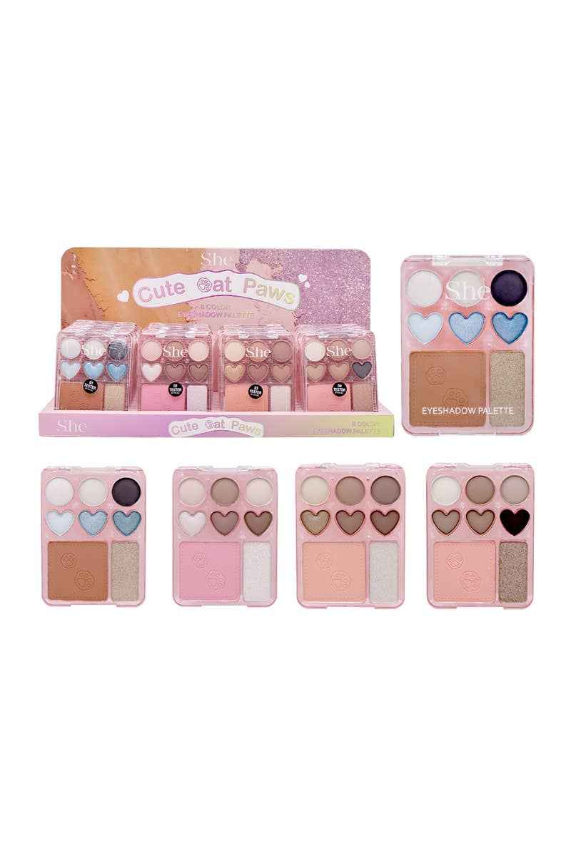 Cute Cat Paws Eyeshadow Palette