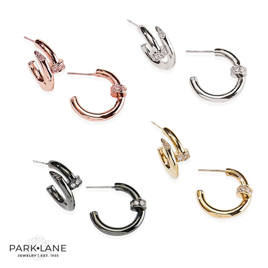 Crest Earrings