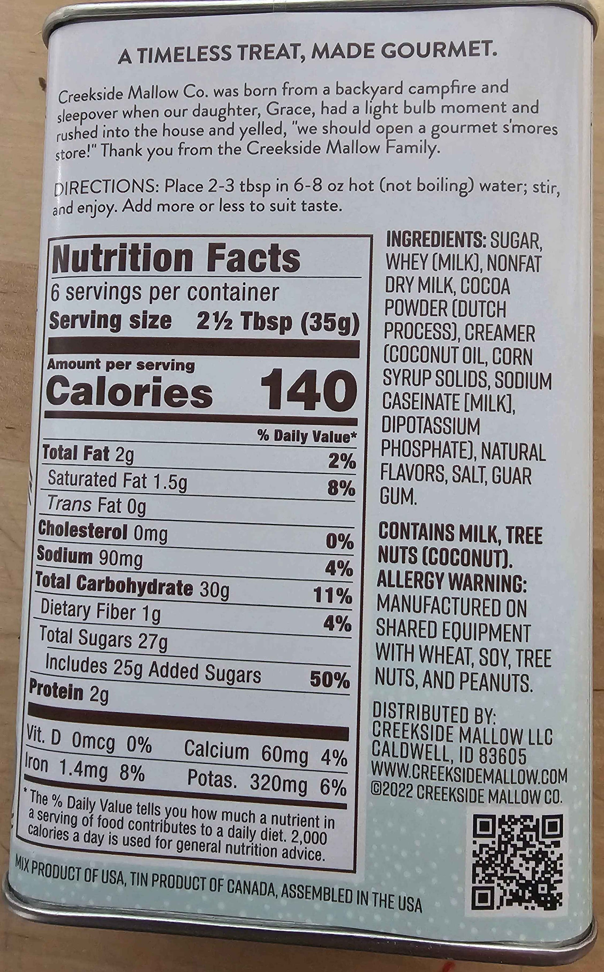 Double Chocolate Hot Chocolate Mix