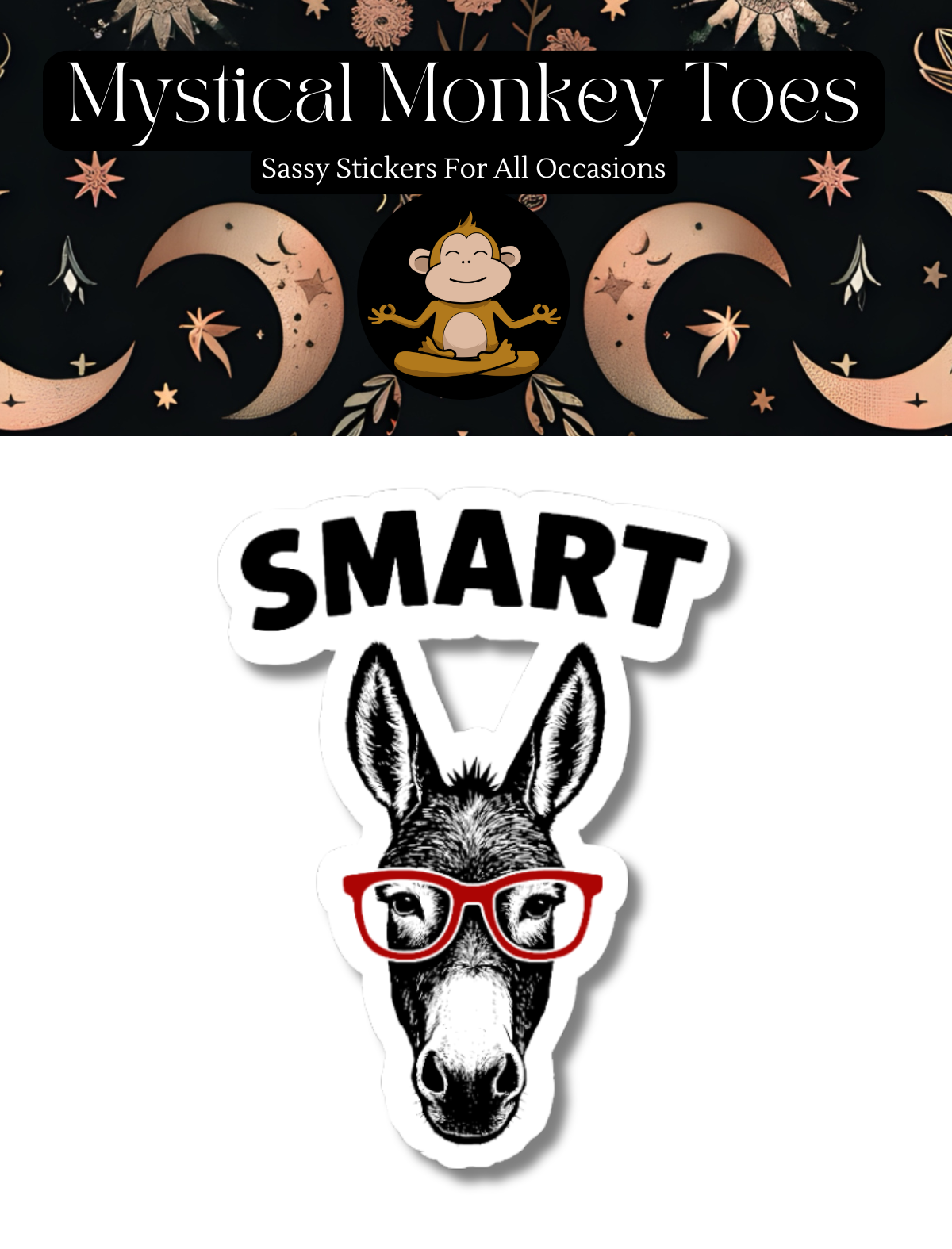 Smart Ass Sticker