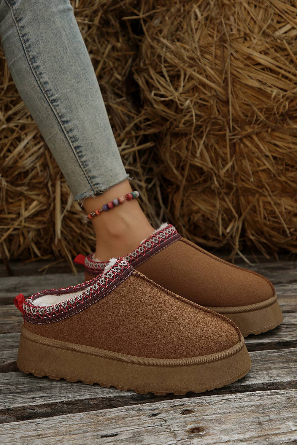 Suede Plush Lined Boots