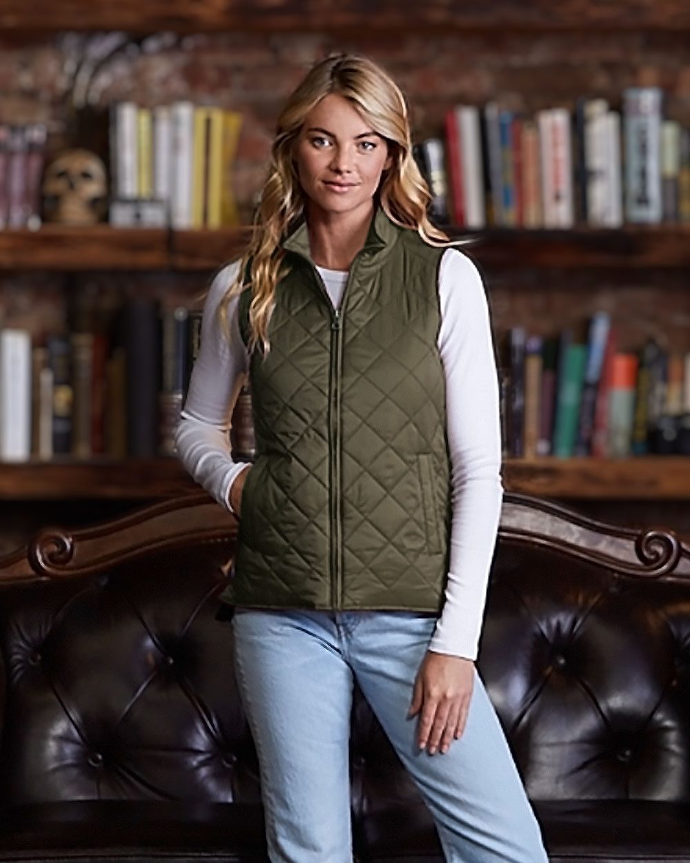 Diamond Quilted Vest