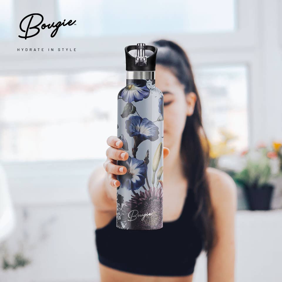 NORDIC FLEUR Morning Glory Insulated Water Bottle