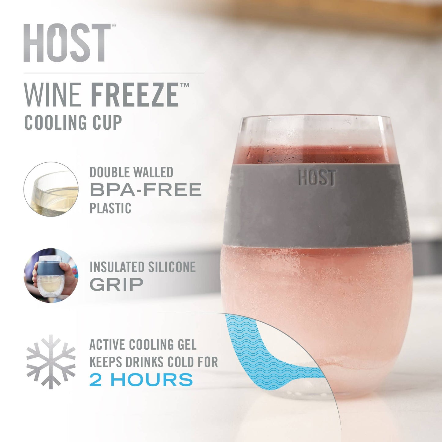 Wine FREEZE™ Cooling Cups