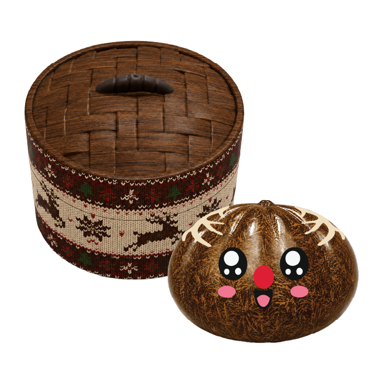 Mini Squishy Christmas Dumplings Toy
