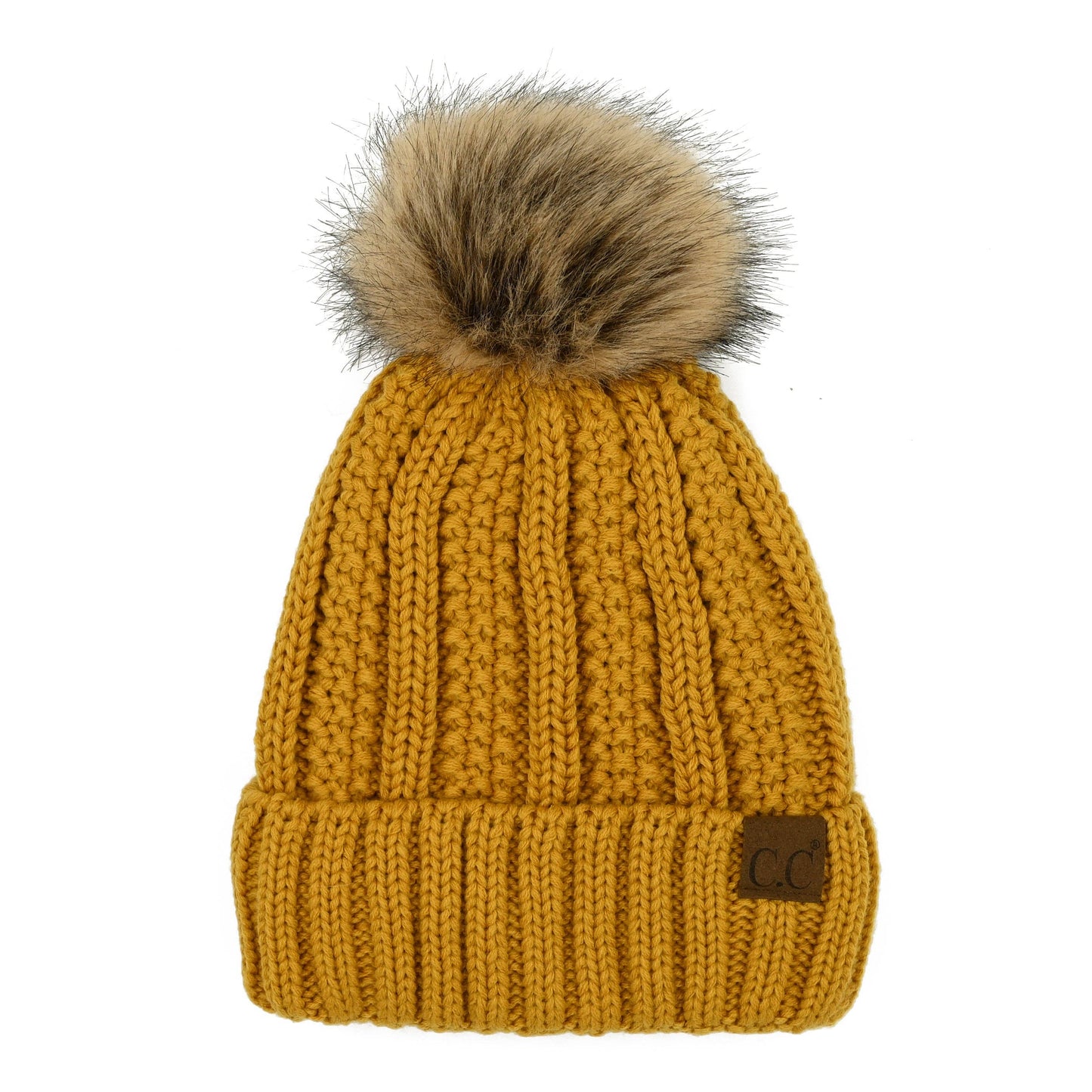 CC Beanie - Honey Mustard