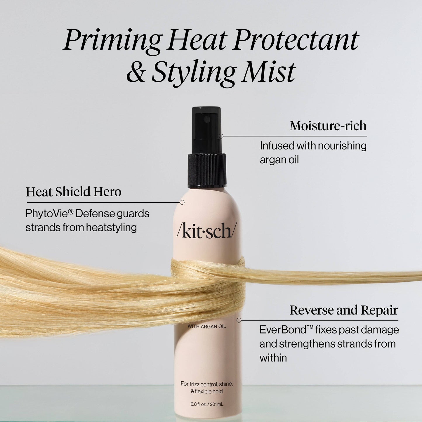 Pirming Argan Oil Heat Protectant & Styling Mist