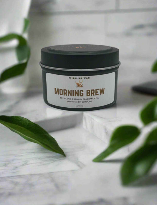 Morning Brew - Fresh Coffee Scented 4oz Soy Blend Candle