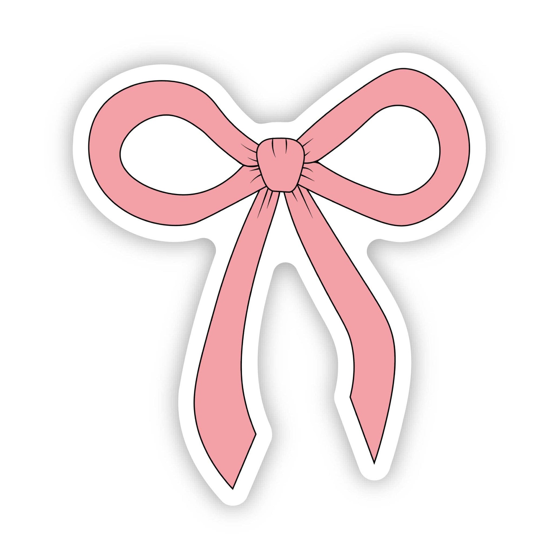 Pink Bow Cute Sticker - Threads Boutique