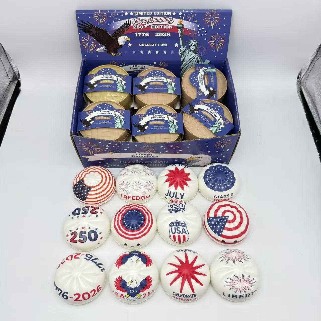 4th of July Dumpling Shape Squishy