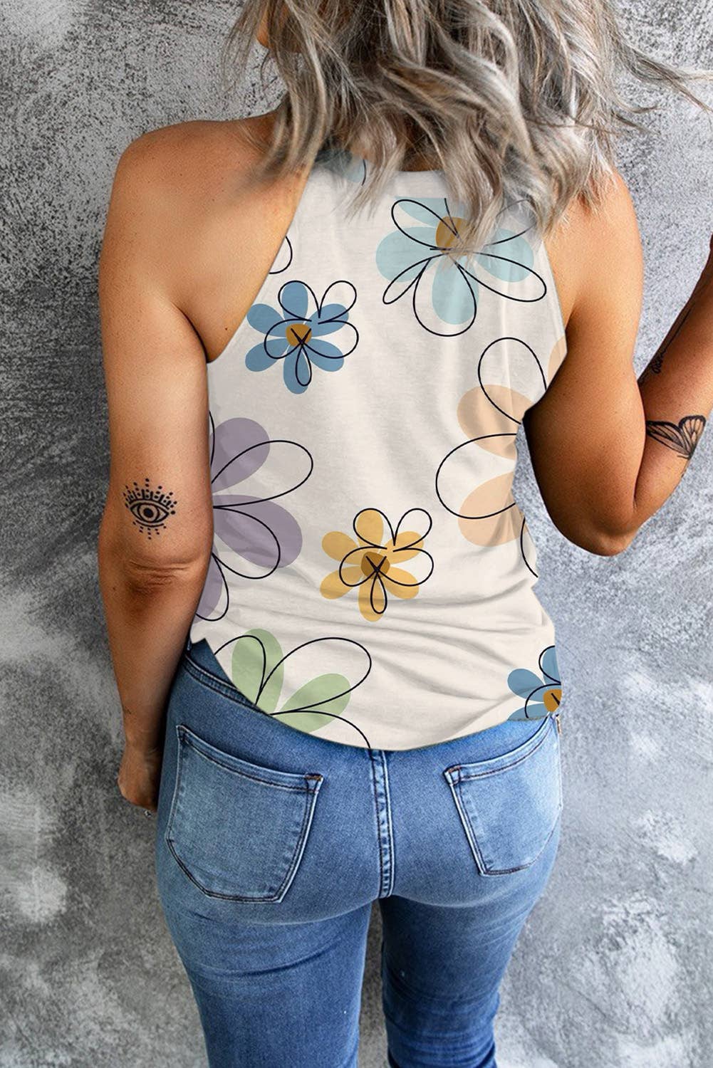 Summer Flower Tank Top