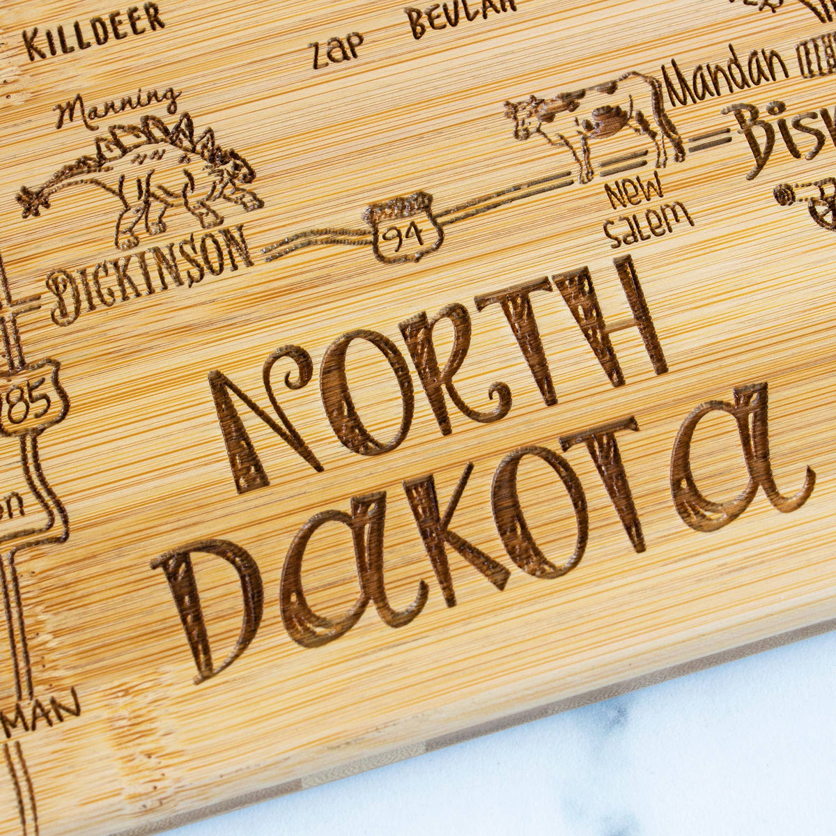 North Dakota Cutting Board