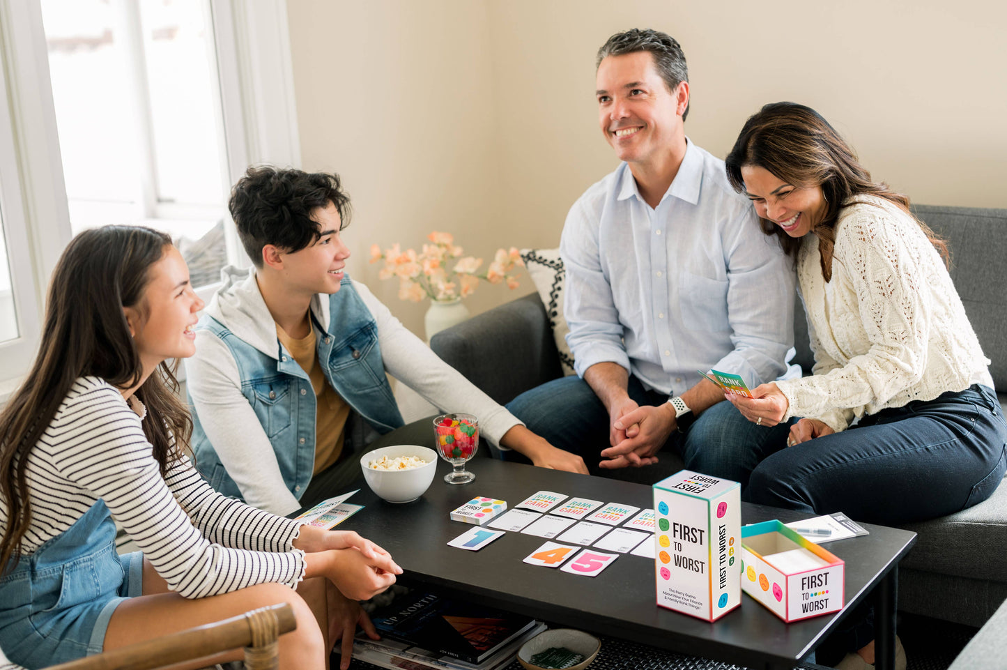 FIRST TO WORST: How Your Friends & Family Rank Things Game - Threads Boutique