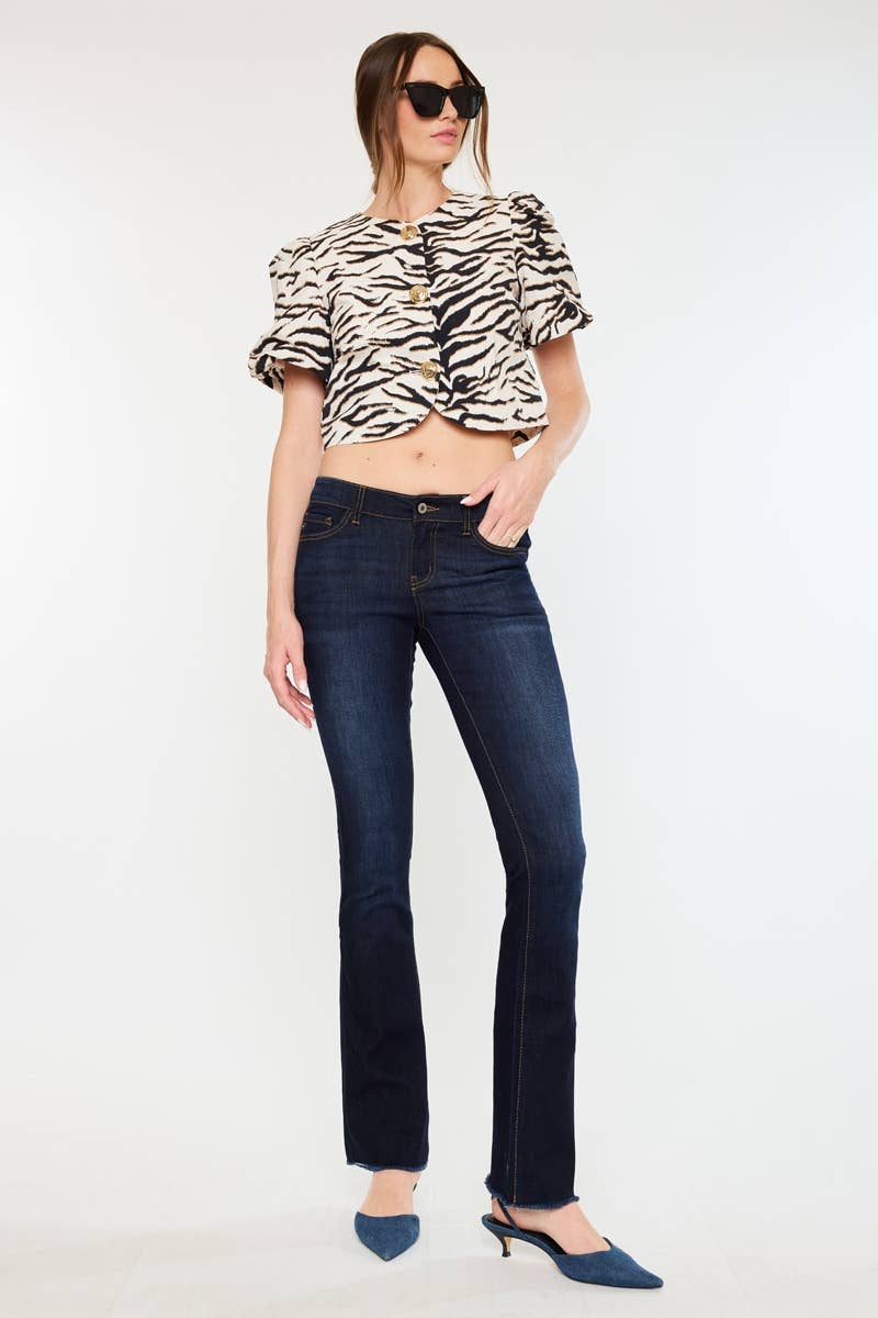 Kan Can Low Rise Bootcut Jeans