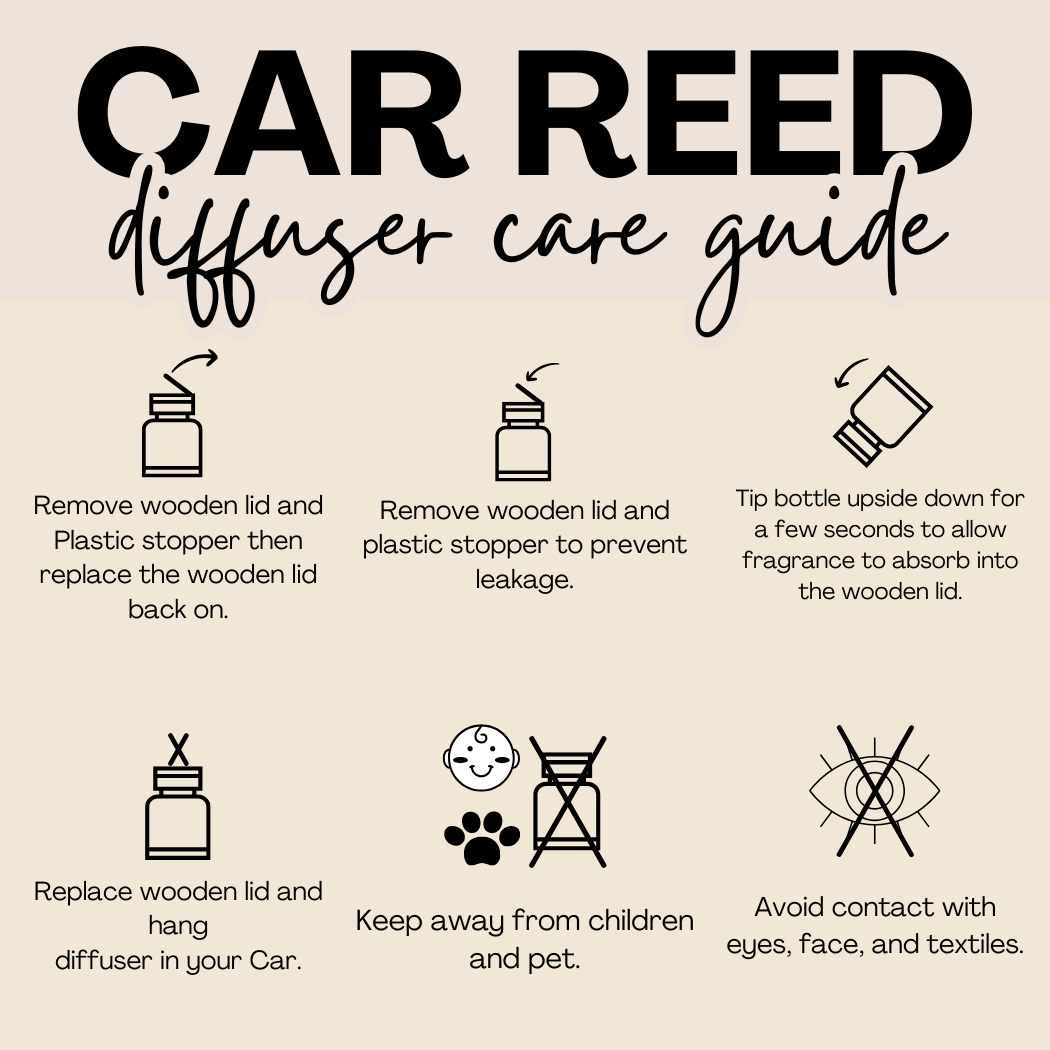 Hanging Car Diffuser | Vanilla Bourbon