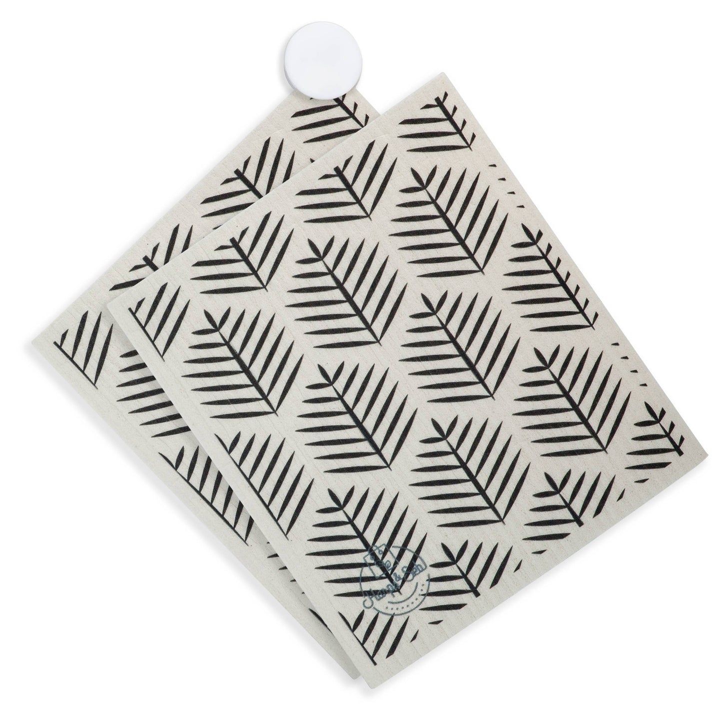 Swedish Dishcloths - 6 Pack - Black Tie