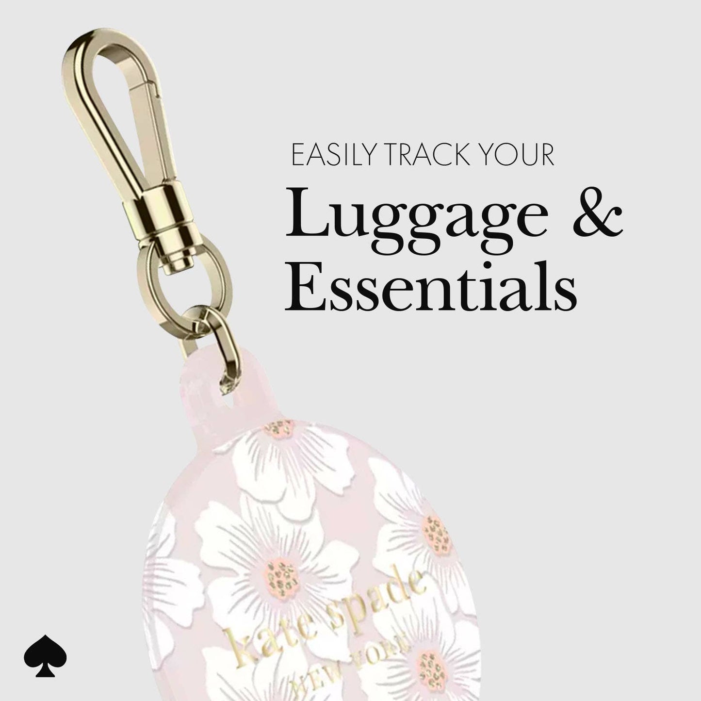Kate Spade AirTag Case Hollyhock