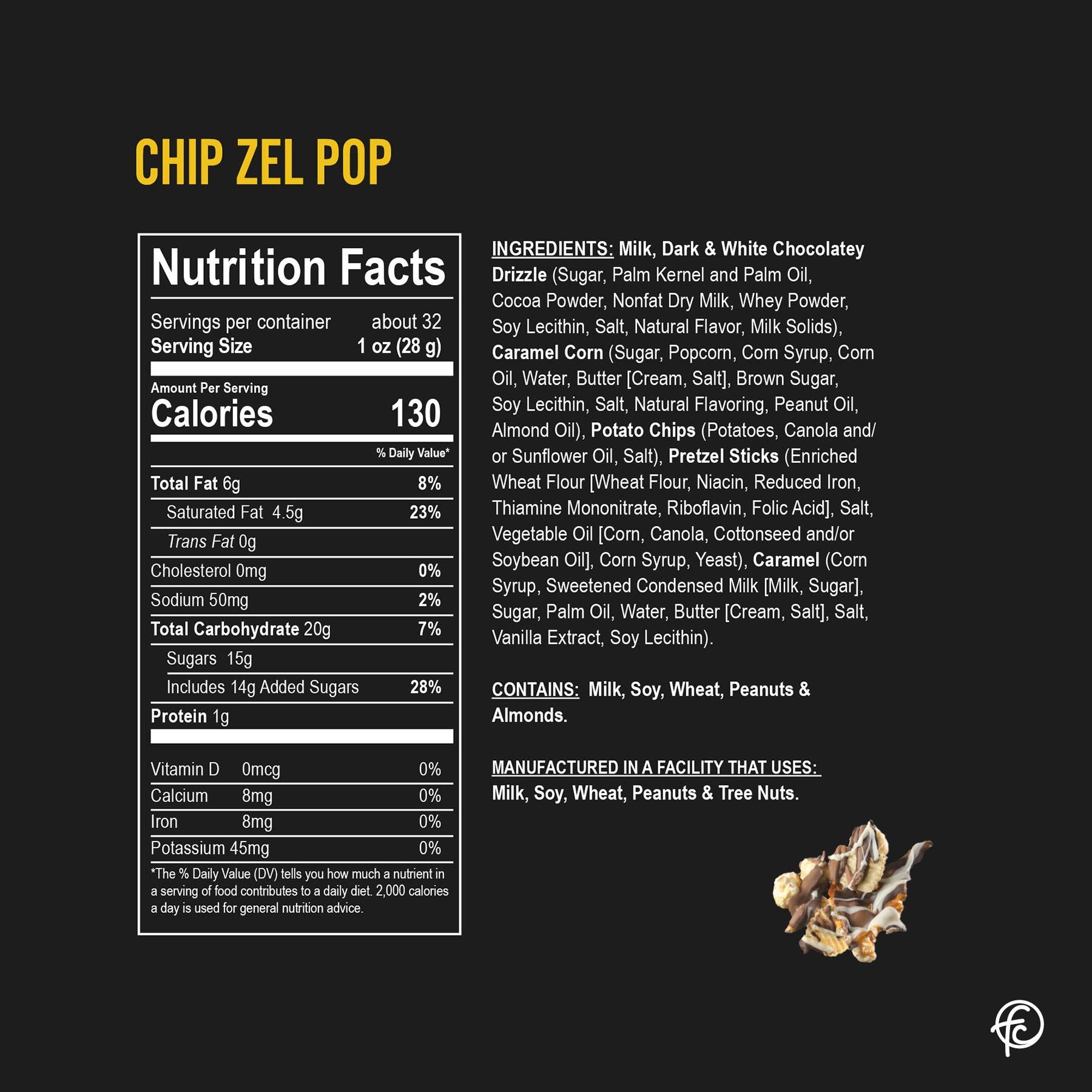 Chip Zel Pop | Caramel Popcorn Chips - Threads Boutique