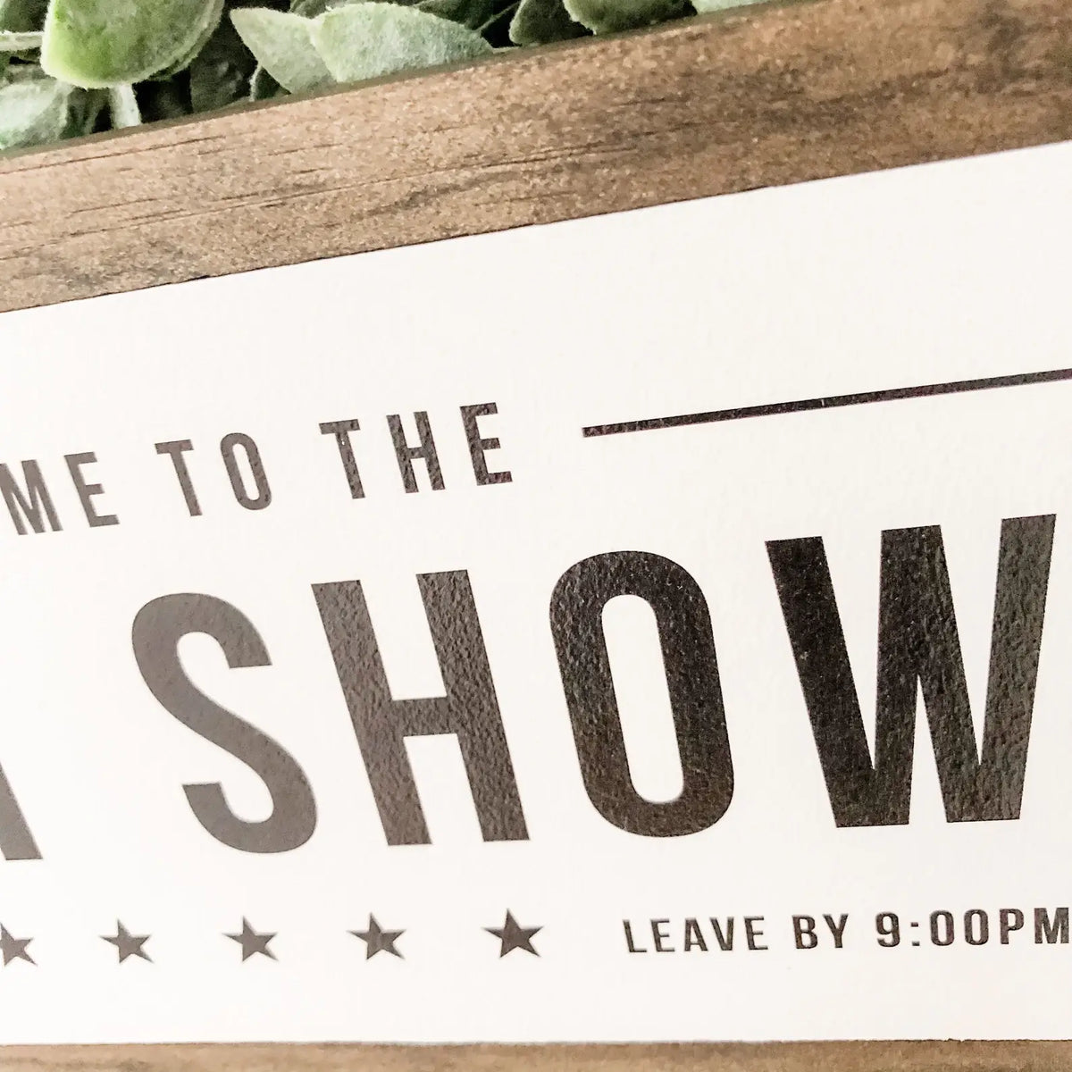 Welcome to Shit Show