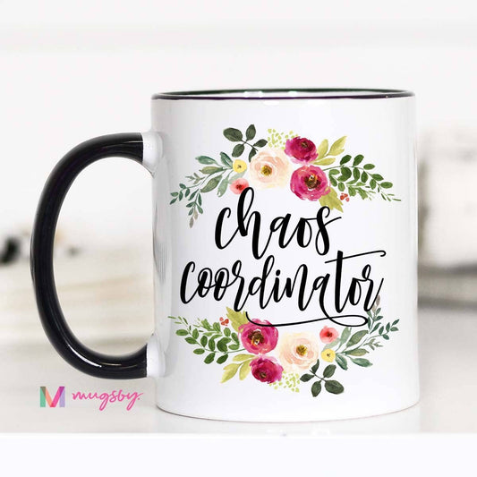 Floral Chaos Coordinator Mug - Threads Boutique